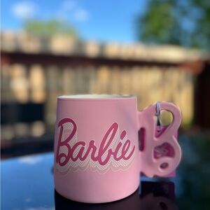 Pink Barbie 21 oz Ceramic Coffee Mug